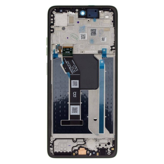 Modul Display LCD cu Touchscreen și Ramă pentru Motorola G56, Verde (Dill Green) (Service Pack) (Bakr, 5D68C30207) by www.silkase.ro