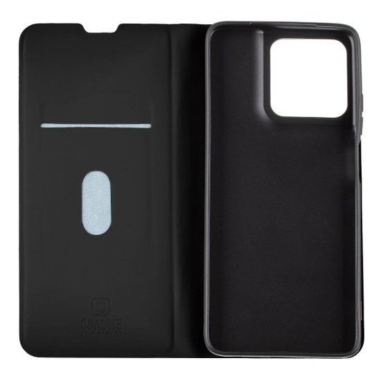 Husa OBAL:ME SmoothTouch pentru Motorola G56, Neagra (Bakr, 57983127362) by www.silkase.ro