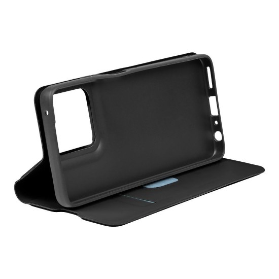 Husa OBAL:ME SmoothTouch pentru Motorola G56, Neagra (Bakr, 57983127362) by www.silkase.ro