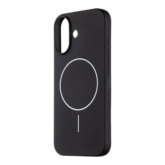 Husa OBAL:ME MagNetix Matte TPU (MagSafe) pentru Apple iPhone 17, Neagra (Bakr, 57983127378) by www.silkase.ro