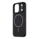 Husa OBAL:ME MagNetix Matte TPU (MagSafe) pentru Apple iPhone 17 Pro, Neagra (Bakr, 57983127381) by www.silkase.ro