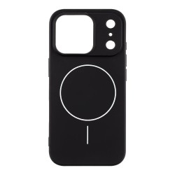 Husa OBAL:ME MagNetix Matte TPU (MagSafe) pentru Apple iPhone 17 Pro, Neagra