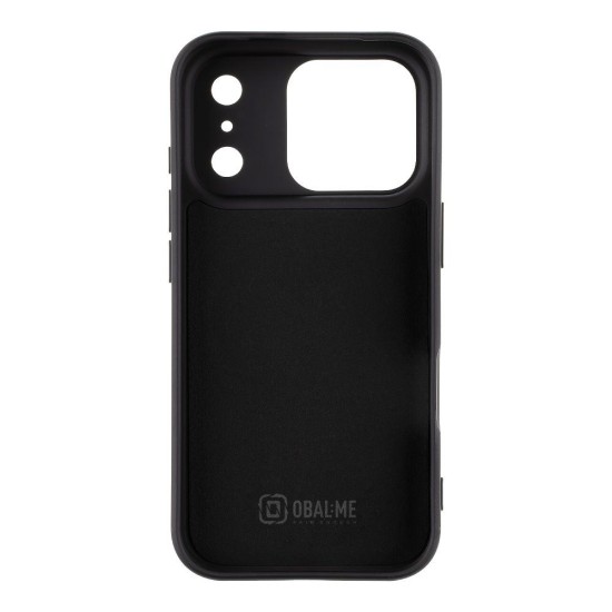 Husa OBAL:ME MagNetix Matte TPU (MagSafe) pentru Apple iPhone 17 Pro, Neagra (Bakr, 57983127381) by www.silkase.ro