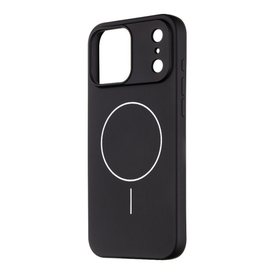 Husa OBAL:ME MagNetix Matte TPU (MagSafe) pentru Apple iPhone 17 Pro Max, Neagra (Bakr, 57983127385) by www.silkase.ro