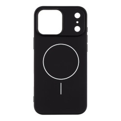 Husa OBAL:ME MagNetix Matte TPU (MagSafe) pentru Apple iPhone 17 Pro Max, Neagra