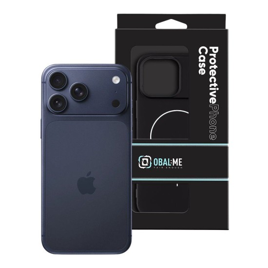 Husa OBAL:ME MagNetix Matte TPU (MagSafe) pentru Apple iPhone 17 Pro Max, Neagra (Bakr, 57983127385) by www.silkase.ro