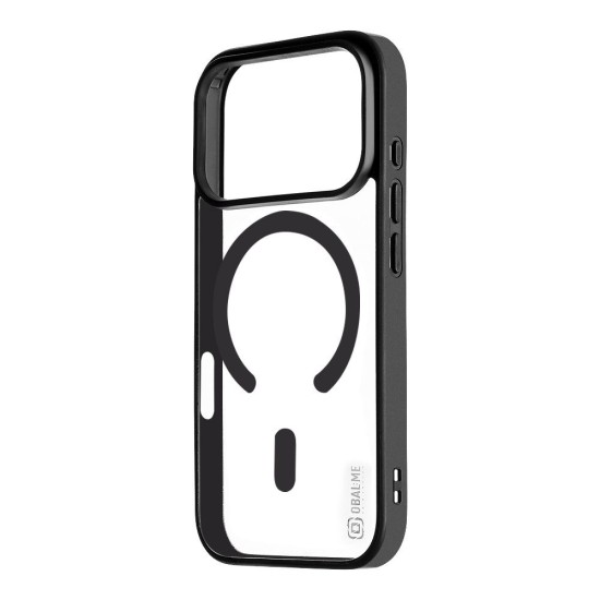Husa OBAL:ME MagNetix Outline (MagSafe) pentru Apple iPhone 17 Pro, Neagra (Bakr, 57983127393) by www.silkase.ro