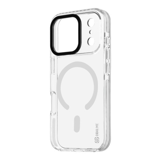 Husa Bumper OBAL:ME MagNetix pentru Apple iPhone 17 Pro, Alba (Bakr, 57983127401) by www.silkase.ro
