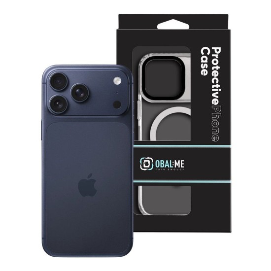 Husa Bumper OBAL:ME MagNetix pentru Apple iPhone 17 Pro Max, Alba (Bakr, 57983127402) by www.silkase.ro
