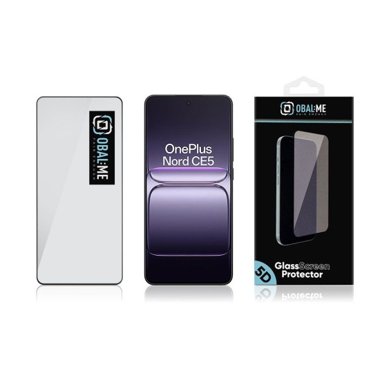 Folie de Sticlă 5D OBAL:ME pentru OnePlus Nord CE5, Neagră Folie de Sticlă 5D OBAL:ME pentru OnePlus Nord CE5, Neagră (Bakr, 57983127420) by www.silkase.ro