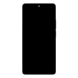 Modul Display LCD cu Touchscreen și Ramă pentru Xiaomi Redmi Note 14S, Negru (Midnight Black)