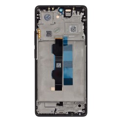 Modul Display LCD cu Touchscreen și Ramă pentru Xiaomi Redmi Note 14S, Negru (Midnight Black) Modul Display LCD cu Touchscreen și Ramă pentru Xiaomi Redmi Note 14S, Negru (Midnight Black)