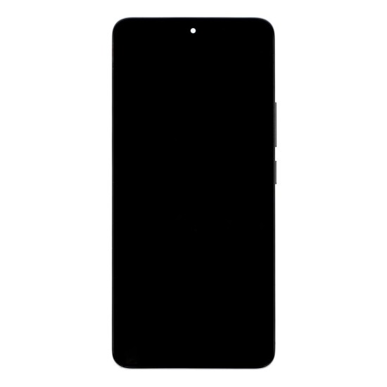 Modul Display LCD cu Touchscreen și Ramă pentru Xiaomi Redmi Note 14 Pro 5G, Negru (Midnight Black) (Bakr, 57983127651) by www.silkase.ro