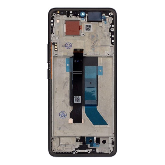 Modul Display LCD cu Touchscreen și Ramă pentru Xiaomi Redmi Note 14 Pro 5G, Negru (Midnight Black) (Bakr, 57983127651) by www.silkase.ro