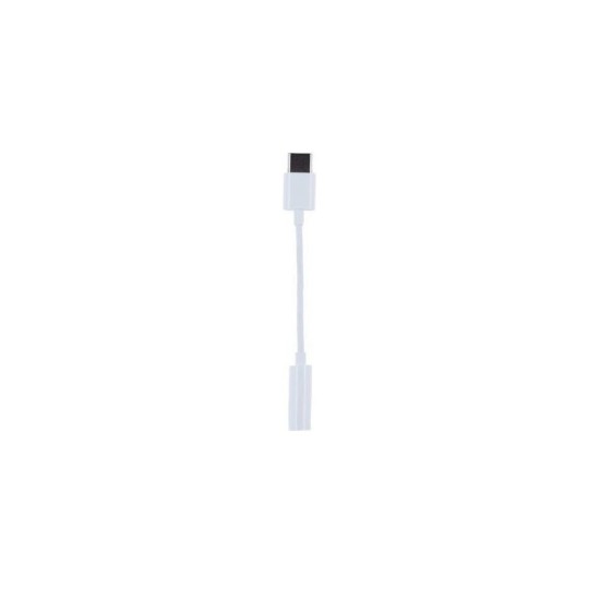 Adaptor Original Xiaomi USB-C la Jack 3.5mm, Alb (Service Pack) (Bakr, 45010000031P) by www.silkase.ro