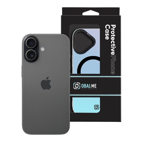 Husa OBAL:ME HoloMag (MagSafe) pentru Apple iPhone 17, Neagra (Bakr, 57983128014) by www.silkase.ro