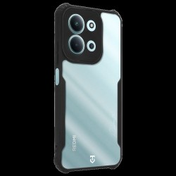 Husa Tactical Quantum Stealth pentru Xiaomi Redmi 15C 4G/5G, Transparent/Negru Husa Tactical Quantum Stealth pentru Xiaomi Redmi 15C 4G/5G, Transparent/Negru