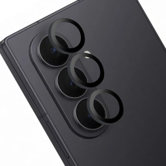 Protecție Cameră (Sticlă) OBAL:ME pentru Samsung Galaxy Z Fold 7, Negru (Jetblack) (Bakr, 57983128104) by www.silkase.ro
