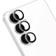 Protecție Cameră (Sticlă) OBAL:ME pentru Samsung Galaxy S25 FE, Argintiu (Titanium Silver) (Bakr, 57983128111) by www.silkase.ro
