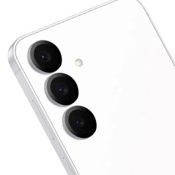 Protecție Cameră (Sticlă) OBAL:ME pentru Samsung Galaxy S25 FE, Argintiu (Titanium Silver)