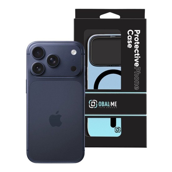 Husa OBAL:ME HoloMag (MagSafe) pentru Apple iPhone 17 Pro, Neagra (Bakr, 57983128112) by www.silkase.ro