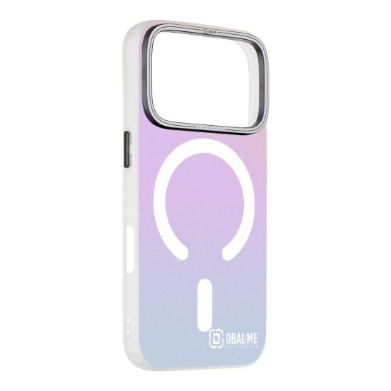 Husa OBAL:ME HoloMag (MagSafe) pentru Apple iPhone 17 Pro, Alba (Bakr, 57983128113) by www.silkase.ro