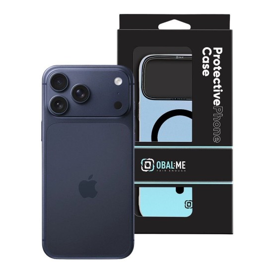 Husa OBAL:ME HoloMag (MagSafe) pentru Apple iPhone 17 Pro Max, Neagra (Bakr, 57983128114) by www.silkase.ro
