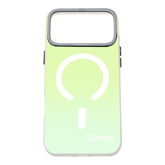 Husa OBAL:ME HoloMag (MagSafe) pentru Apple iPhone 17 Pro Max, Alba (Bakr, 57983128115) by www.silkase.ro