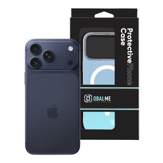 Husa OBAL:ME HoloMag (MagSafe) pentru Apple iPhone 17 Pro Max, Alba (Bakr, 57983128115) by www.silkase.ro