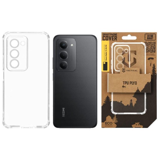 Husa Tactical TPU Plyo pentru Xiaomi Redmi 15 4G/5G, Transparentă Husa Tactical TPU Plyo pentru Xiaomi Redmi 15 4G/5G, Transparentă (Bakr, 57983128150) by www.silkase.ro