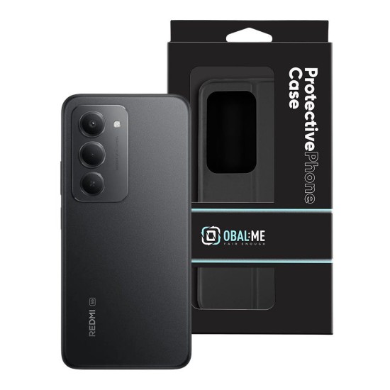 Husa OBAL:ME SmoothTouch pentru Xiaomi Redmi 15 4G / 5G, Neagra (Bakr, 57983128291) by www.silkase.ro