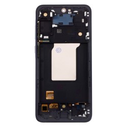 Modul Display LCD cu Touchscreen și Ramă pentru Samsung Galaxy A55 5G (A556B), Bleumarin