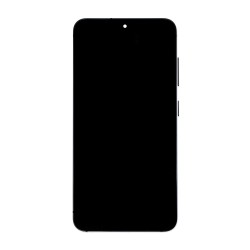 Modul Display LCD cu Touchscreen și Ramă pentru Samsung Galaxy S23 (S911B), Negru (Phantom Black)