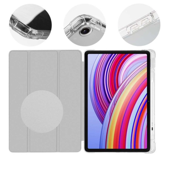 Husa OBAL:ME MistyTab (Tip Carte) pentru Xiaomi Redmi Pad Pro, Gri Deschis Husa OBAL:ME MistyTab (Tip Carte) pentru Xiaomi Redmi Pad Pro, Gri Deschis (Bakr, 57983128306) by www.silkase.ro
