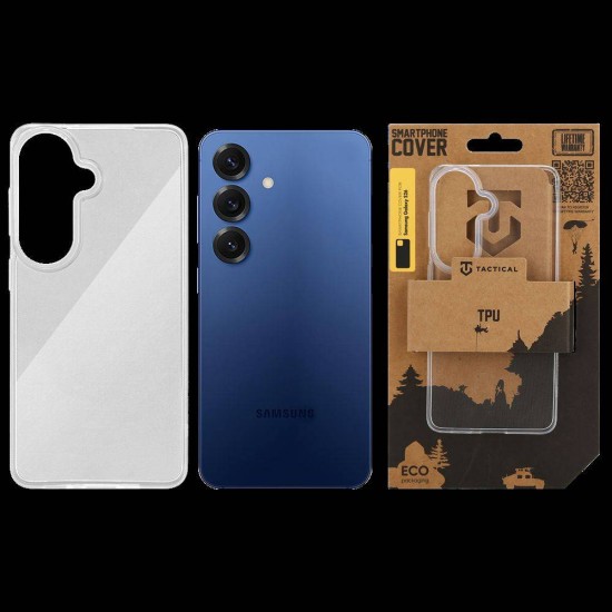 Husă Tactical TPU pentru Samsung Galaxy S26 Transparent (S26, 57983128459) by www.silkase.ro