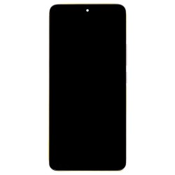 Modul Display LCD cu Touchscreen și Ramă pentru Xiaomi Redmi Note 14 Pro 5G, Auriu (Service Pack)
