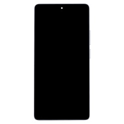 Modul Display LCD cu Touchscreen și Ramă pentru Xiaomi Redmi Note 14S, Mov (Service Pack)