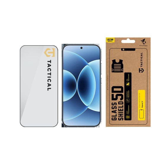 Folie de sticlă Tactical Glass Shield 5D pentru Xiaomi 17 Negru Folie de sticlă Tactical Glass Shield 5D pentru Xiaomi 17 Negru (17, 57983128529) by www.silkase.ro
