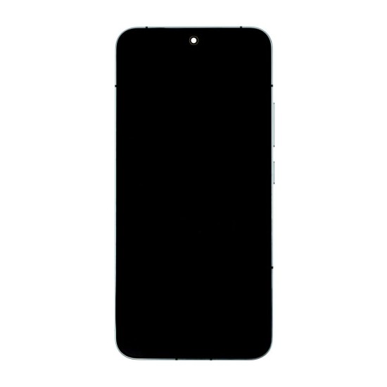 Modul Display LCD cu Touchscreen și Ramă pentru Xiaomi 14, Verde (Service Pack) (Bakr, 56000600N300) by www.silkase.ro