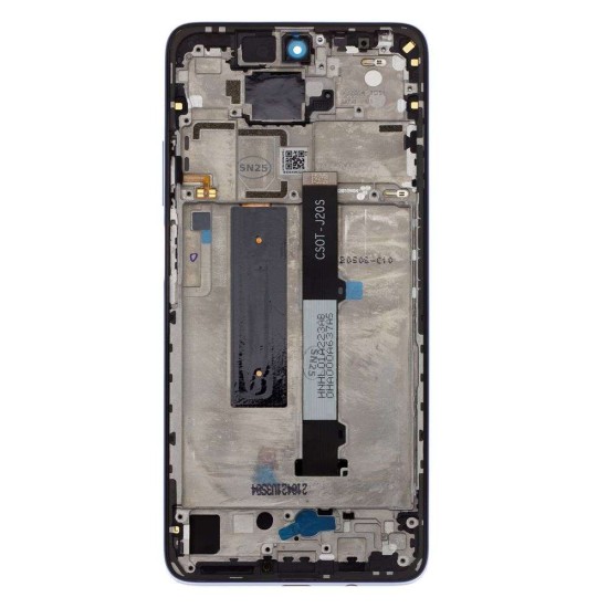 Modul Display LCD cu Touchscreen și Ramă pentru Xiaomi Redmi Note 9 Pro 5G, Negru (Service Pack) Modul Display LCD cu Touchscreen și Ramă pentru Xiaomi Redmi Note 9 Pro 5G, Negru (Service Pack) (Bakr, 56000E0J1700) by www.silkase.ro