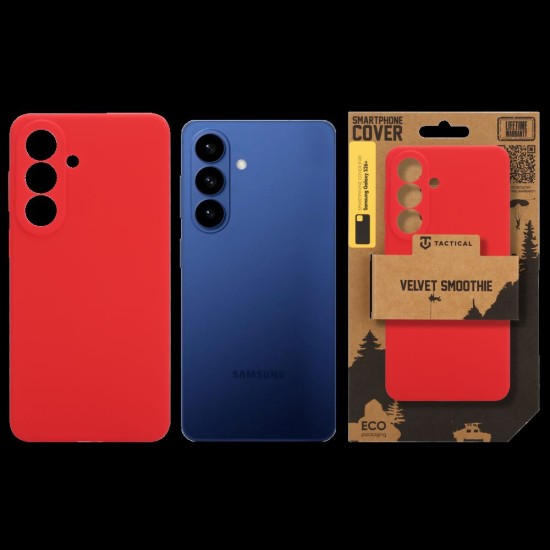 Husă Tactical Velvet Smoothie pentru Samsung Galaxy S26+ Chilli Husă Tactical Velvet Smoothie pentru Samsung Galaxy S26+ Chilli (S26 Plus, 57983129107) by www.silkase.ro