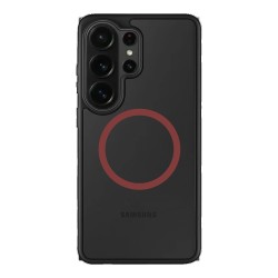 Husă Tactical MagForce Hyperstealth 2.0 pentru Samsung Galaxy S26 Ultra Negru/Roșu