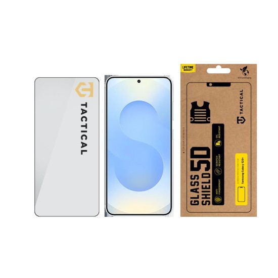 Folie sticlă Tactical Glass Shield 5D pentru Samsung Galaxy S26+ Negru (S26 Plus, 57983129154) by www.silkase.ro