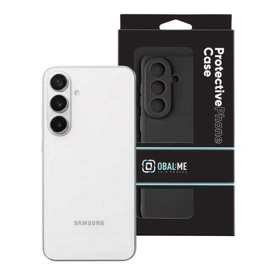 Husă TPU Mat OBAL:ME pentru Samsung Galaxy S26 Negru (S26, 57983129561) by www.silkase.ro