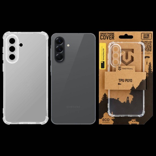 Husă TPU Tactical Plyo pentru Samsung Galaxy A57 Transparentă (A57, 57983129621) by www.silkase.ro