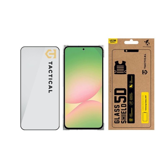 Folie de sticlă Tactical Glass Shield 5D pentru Samsung Galaxy A57 Negru (A57, 57983129639) by www.silkase.ro