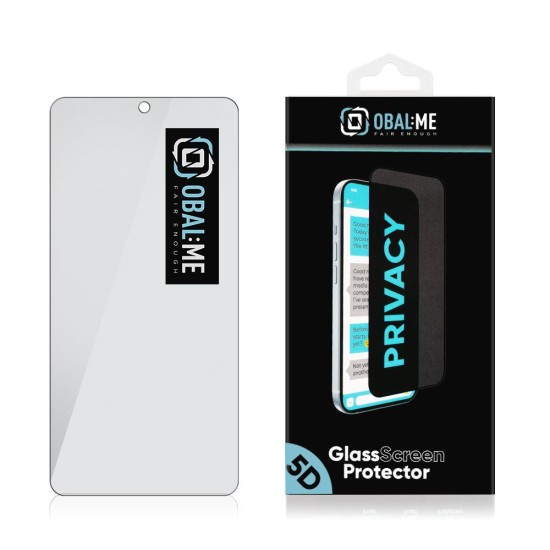 Folie sticlă Privacy 5D OBAL:ME pentru Samsung Galaxy S26 Negru (S26, 57983129651) by www.silkase.ro