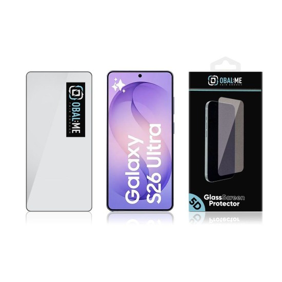 Folie sticlă 5D OBAL:ME pentru Samsung Galaxy S26 Ultra Negru (S26 Ultra, 57983129656) by www.silkase.ro