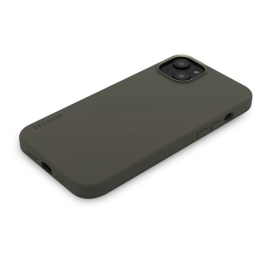 Husa Decoded Silicone BackCover MagSafe compatibila cu iPhone 14 Plus Olive (iPhone 14 Plus, D23IPO14MBCS9OE) by www.silkase.ro
