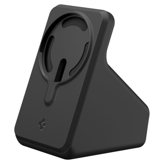 Suport Spigen MagSafe Charger Stand S, Premium Design, Negru Suport Spigen MagSafe Charger Stand S, Premium Design, Negru (Baterii Externe (Powerbanks), AMP09170) by www.silkase.ro